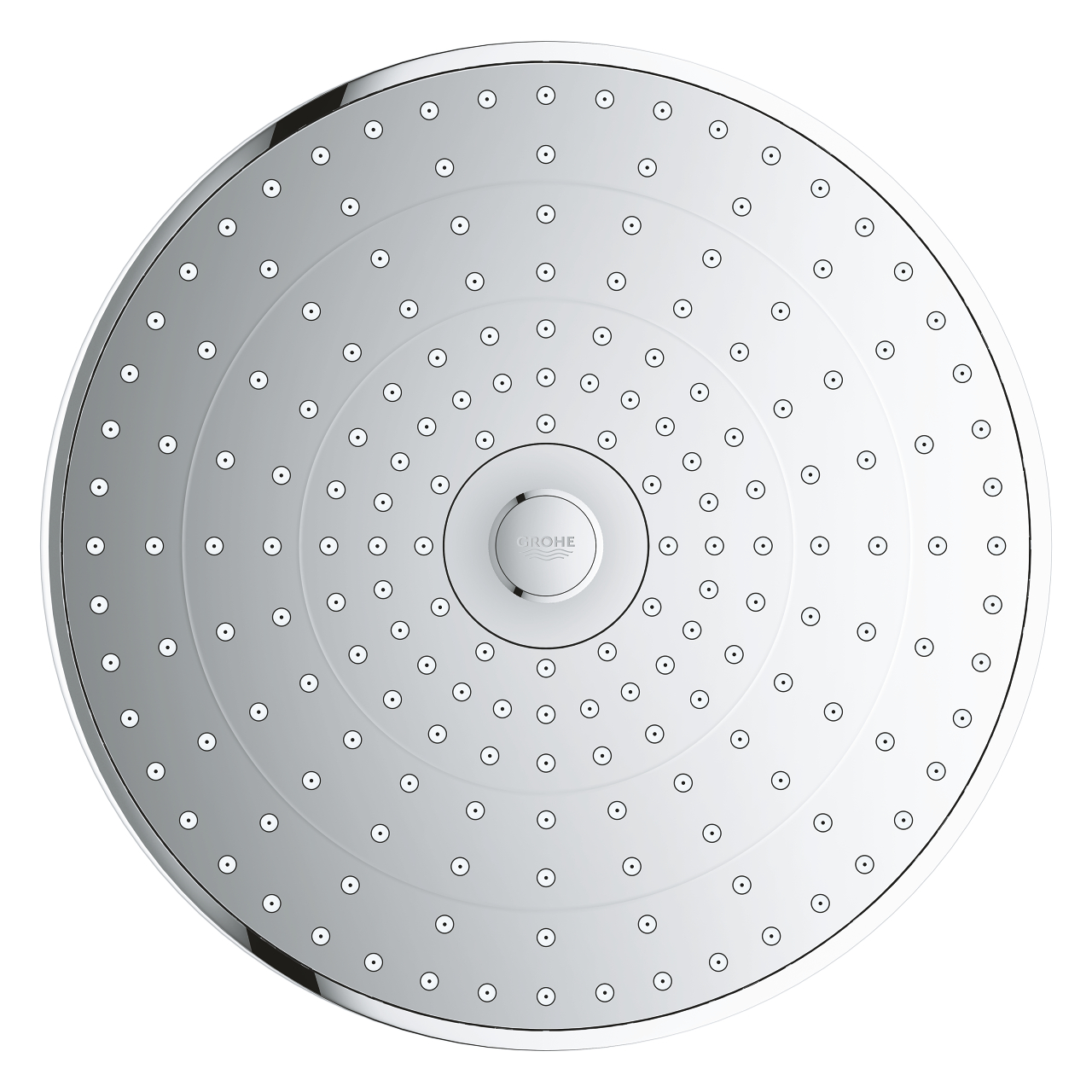 Grohe Euphoria Concealed Shower Head 3 Spray 26 cm Circular Chrome 26457000