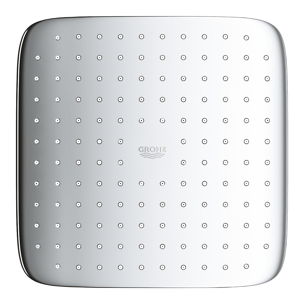 Grohe Tempesta Concealed Shower Head 25 cm Square Chrome 26685000