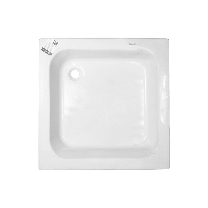 ديورافيت حمام قدم مربع 80 × 80 سم ابيض 820202000990000