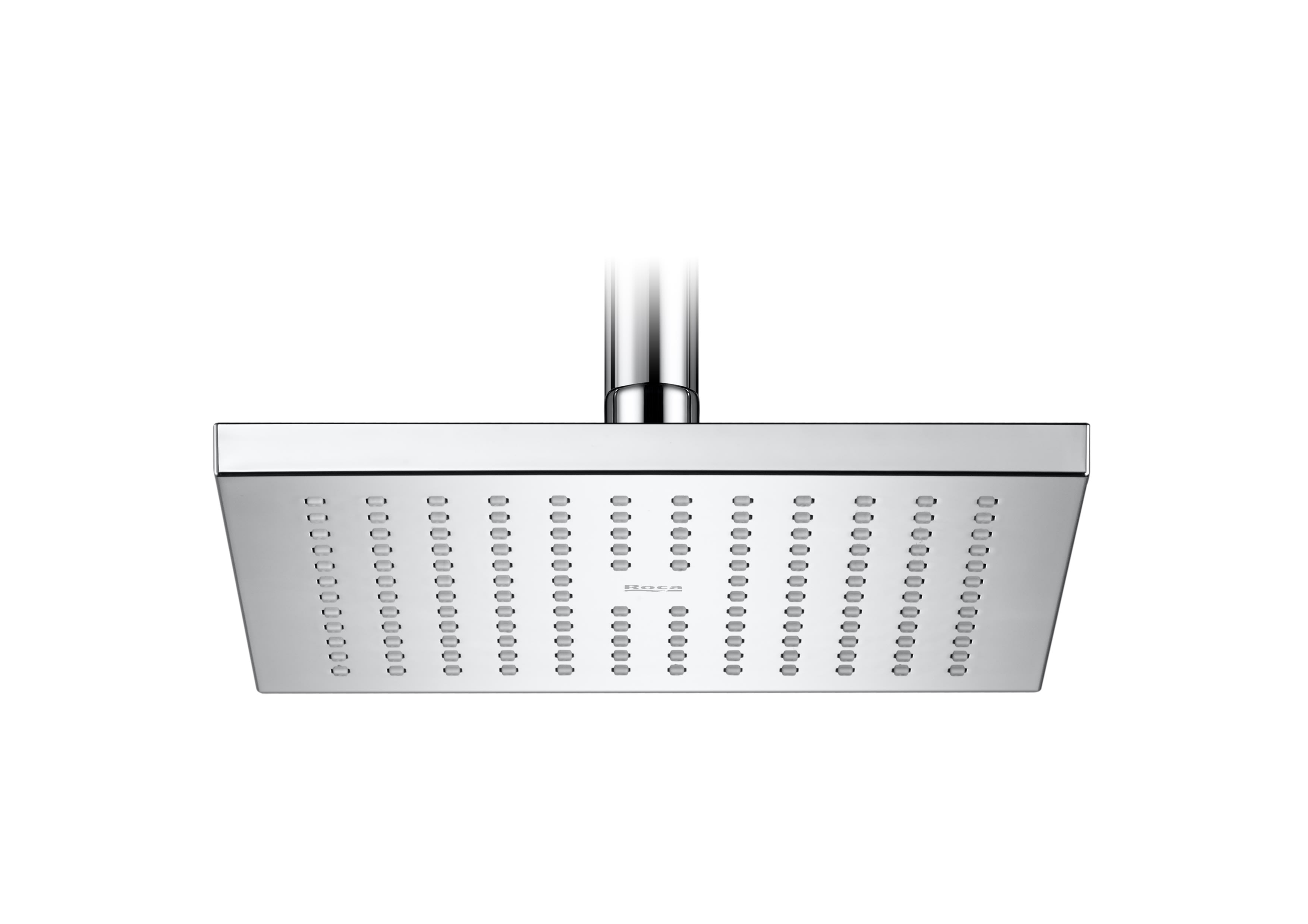 Roca Rain Sense square shower head 20 cm Chrome A5B2350C00