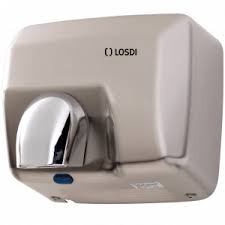 Losdi Hand Dryer 1450W Matt Chrome Steel CS-650-SX