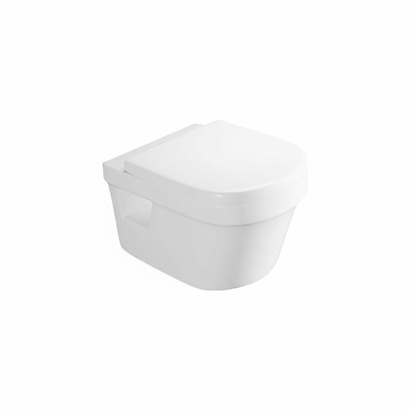 Villeroy & Boch Avento Wall-hanging toilet Rimless With Douche White 5684B301
