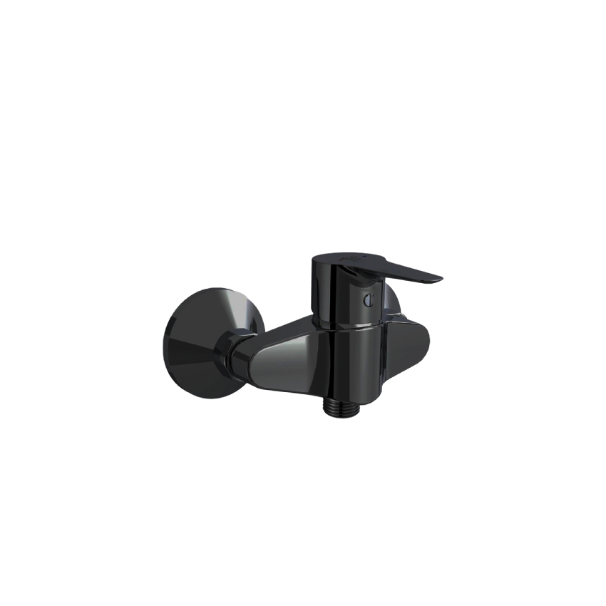 Kludi RAK Polaris single lever shattaf mixer 11 cm - Matte Black