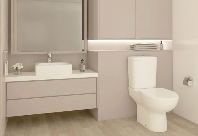 Ideal Standard Plan Combination Toilet with Seat and Tank White