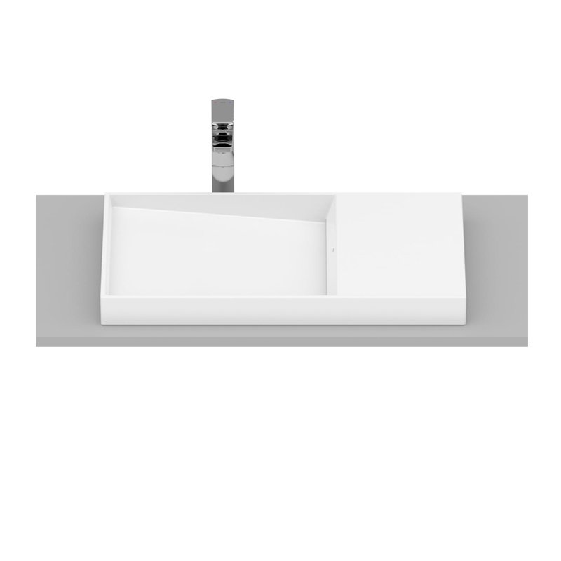 Roca Horizon Overmount Over Top Washbasin 38 × 60 سم Matte White A32727962B